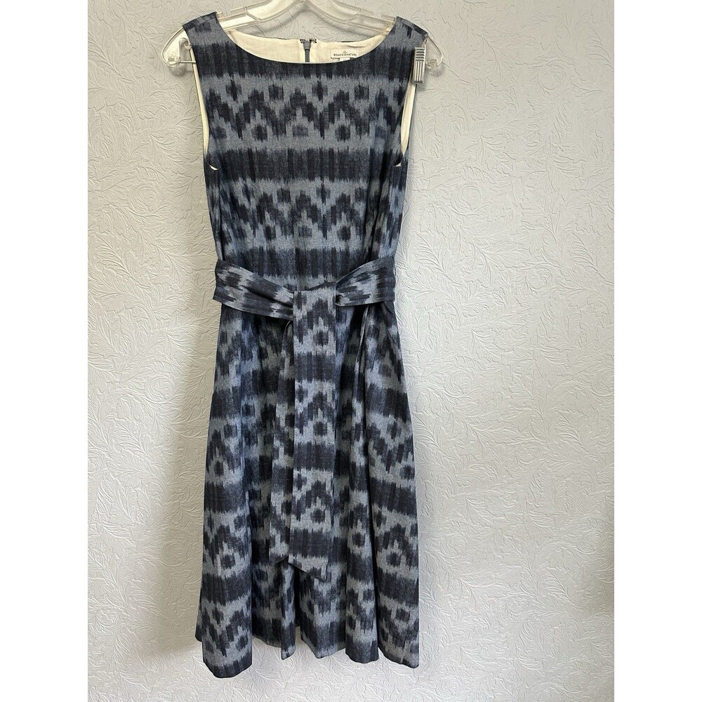 NWT LL Bean Signature Size 12 Poplin A Line Dress G21
